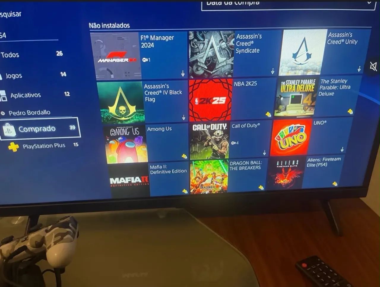 PS4 SLIM COMPLETÃO  - Foto 4