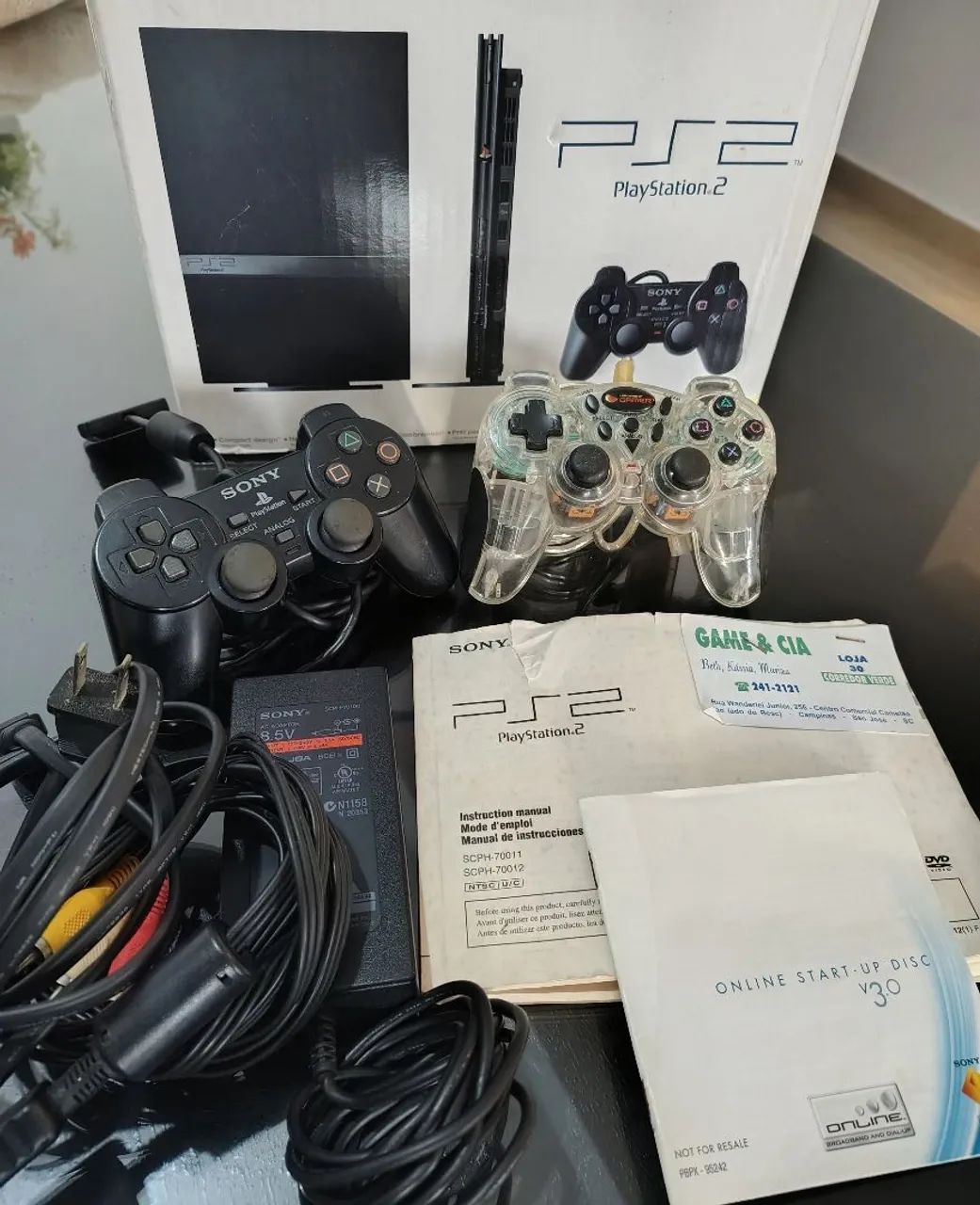 Playstation 2 slim | Original | Completo com caixa  - Foto 3