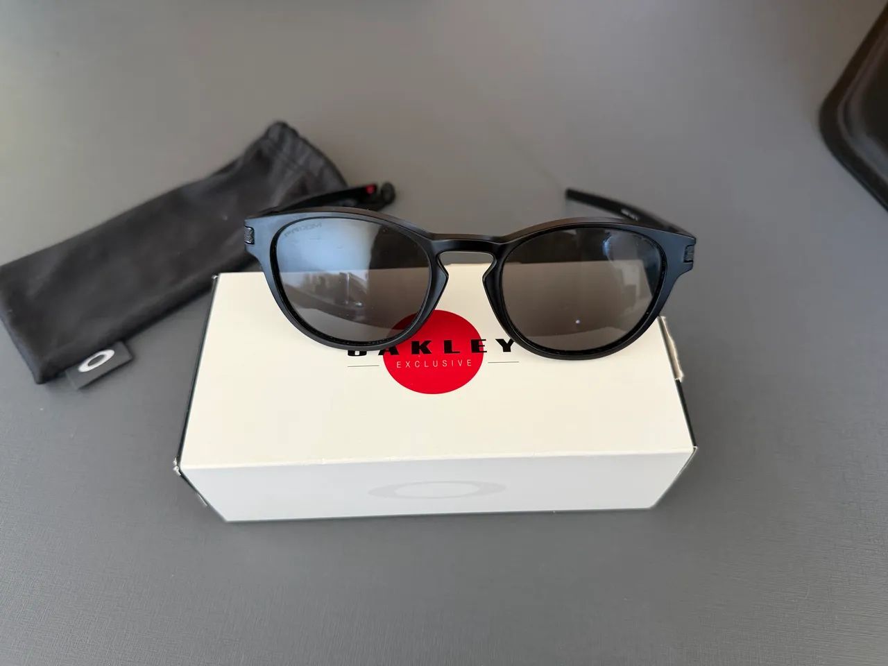 Óculos de sol Oakley Latch Prizm Grey   - Foto 4