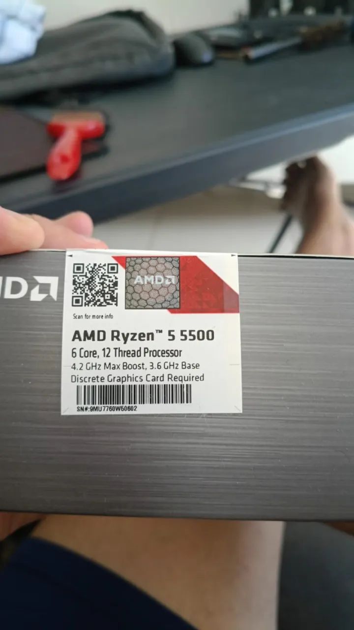 Processador AMD Ryzen 5 5500