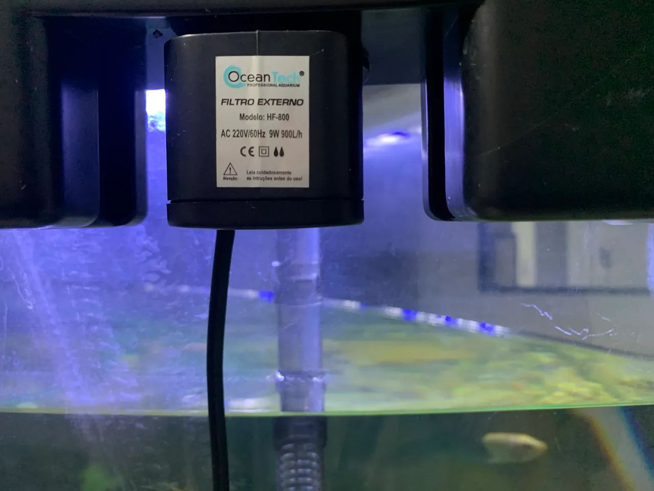 Filtro externo para aquário ocean tech 900l/h - Foto 5