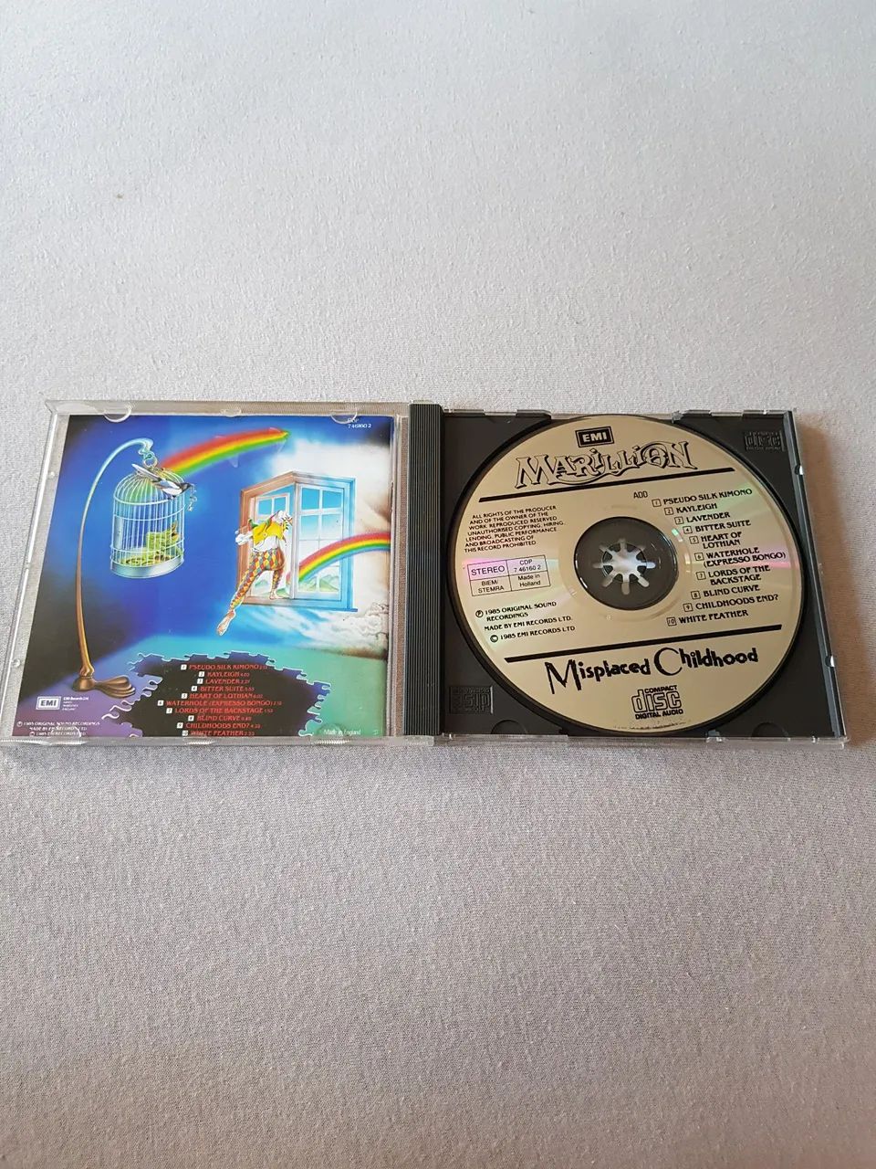 Cd Marillion - Misplaced Childhood  - Foto 3