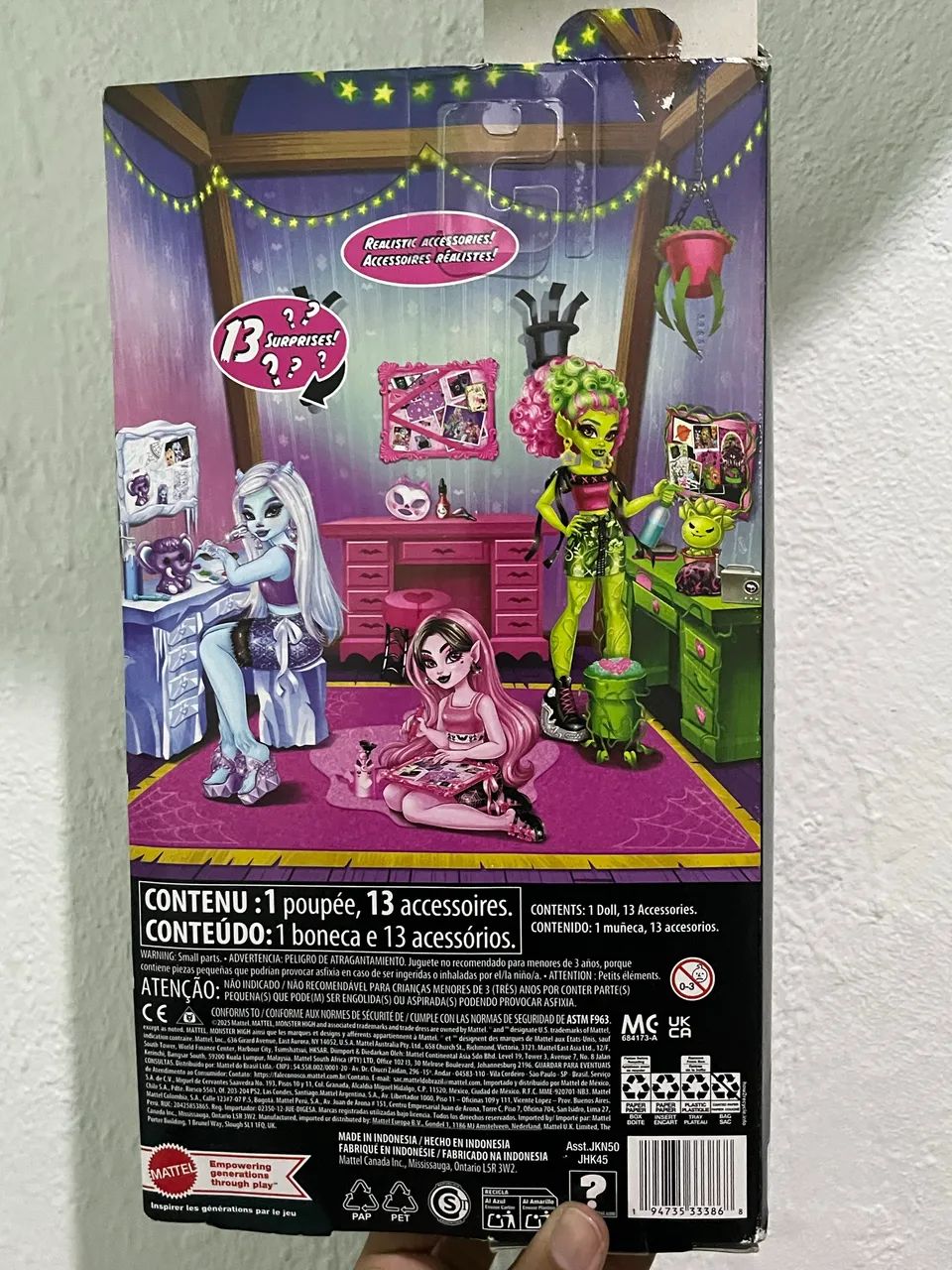 Caixa Vênus self scare monster high g3  - Foto 3