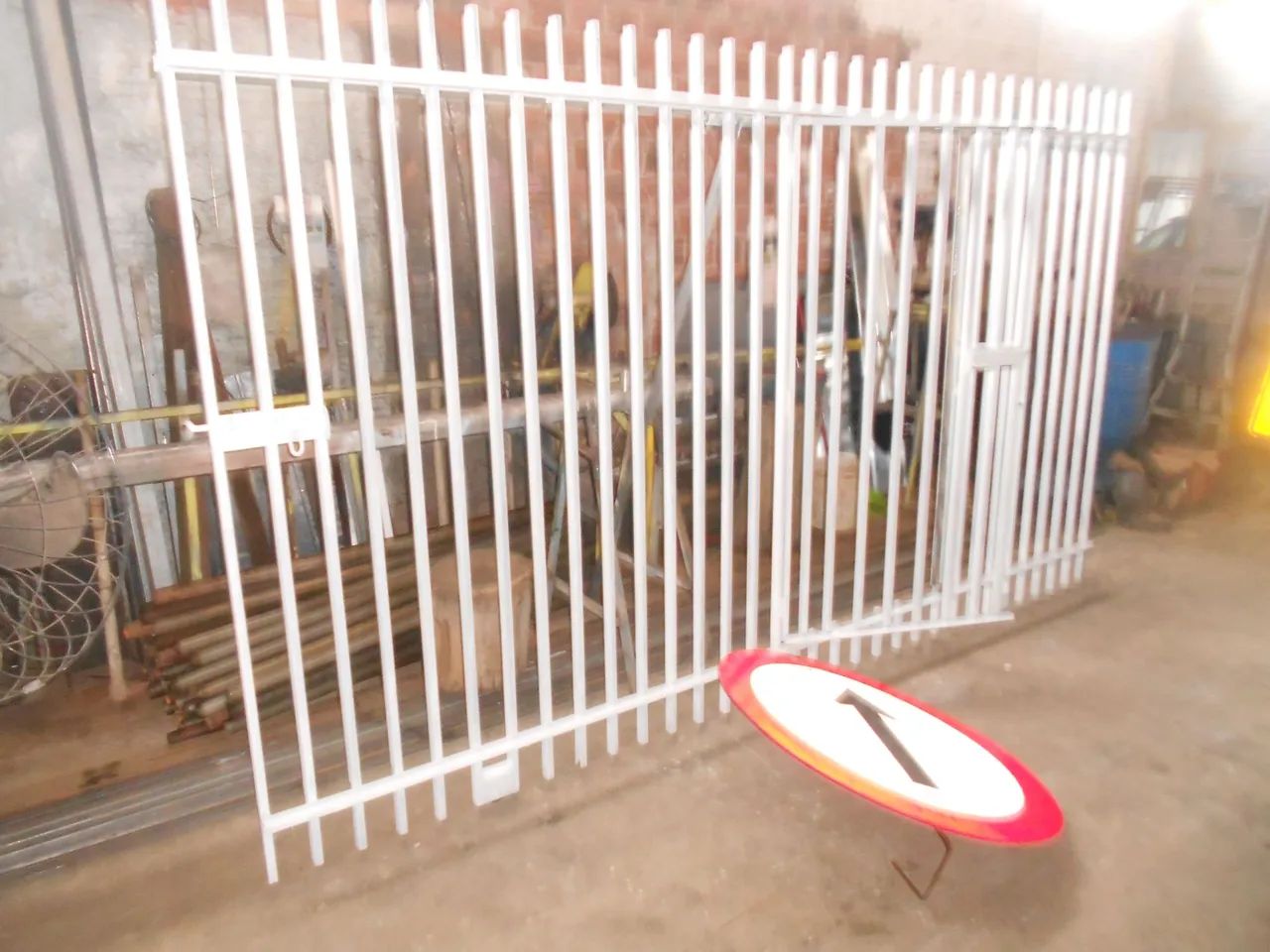 Portão automático com entrada social  - Foto 3