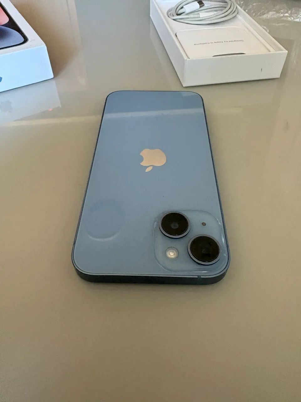 iPhone 14 azul - Foto 4