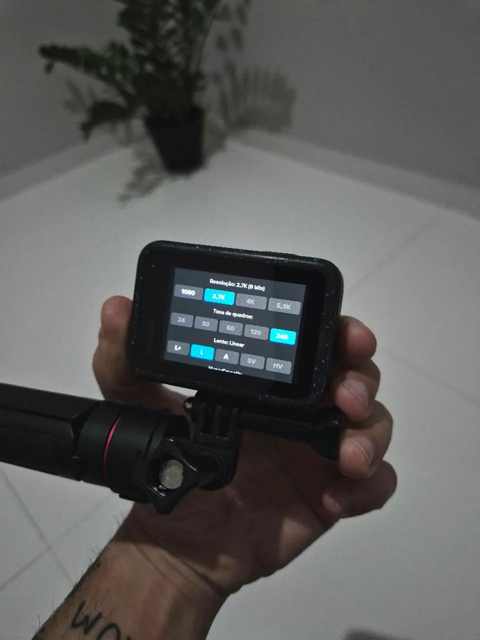 Gopro hero 12 black+ acessórios  - Foto 4