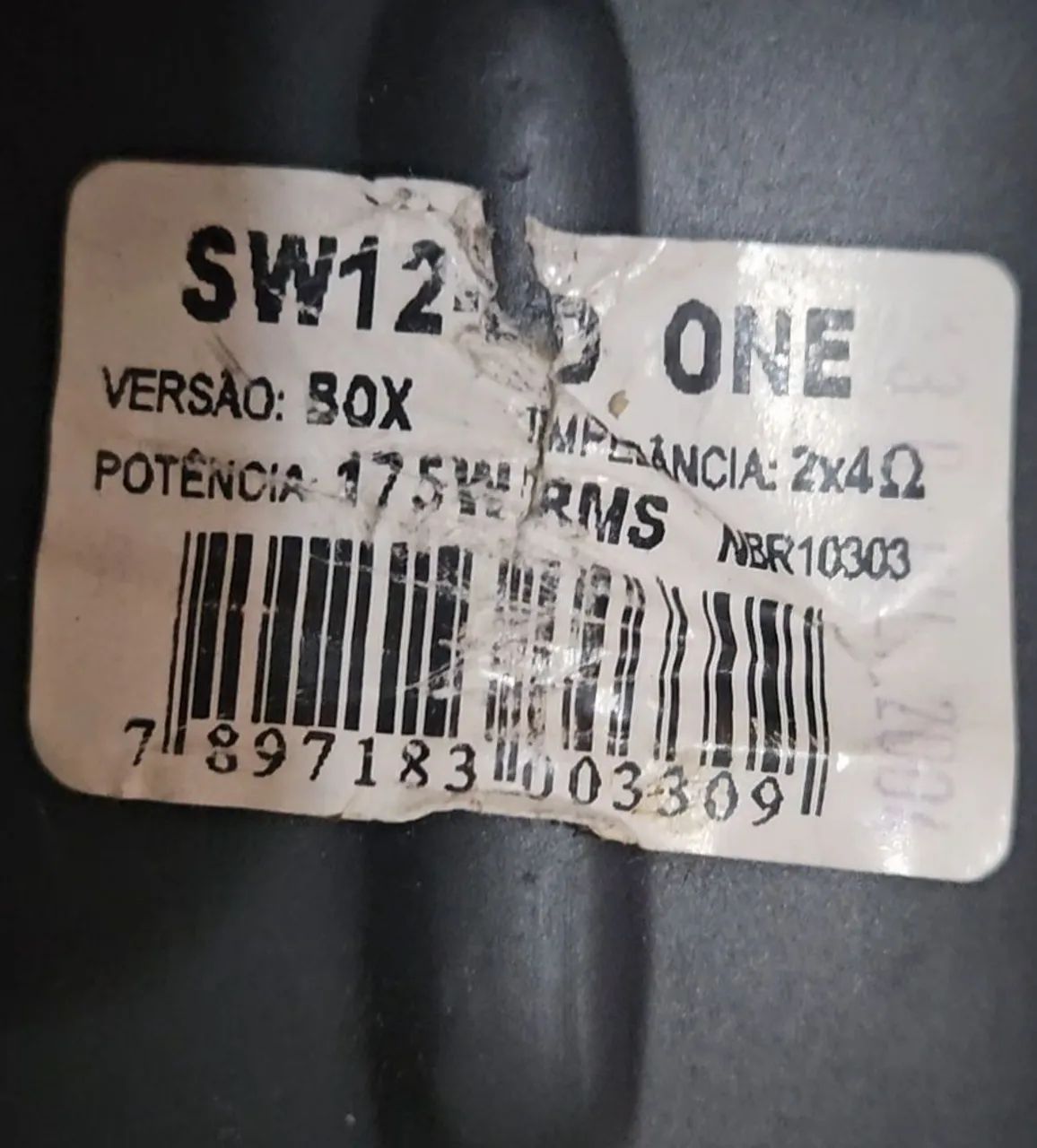 Suber woffer bomber 1 one 12 polegadas 175w rms  - Foto 5