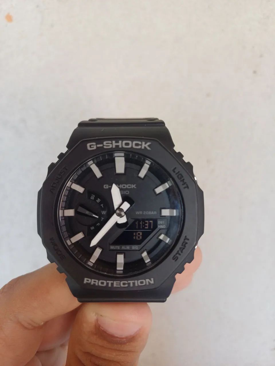 Relógio g shock carbon ga 2100