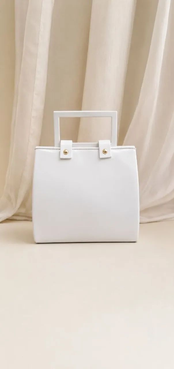 Bolsa branca melissa - Foto 2