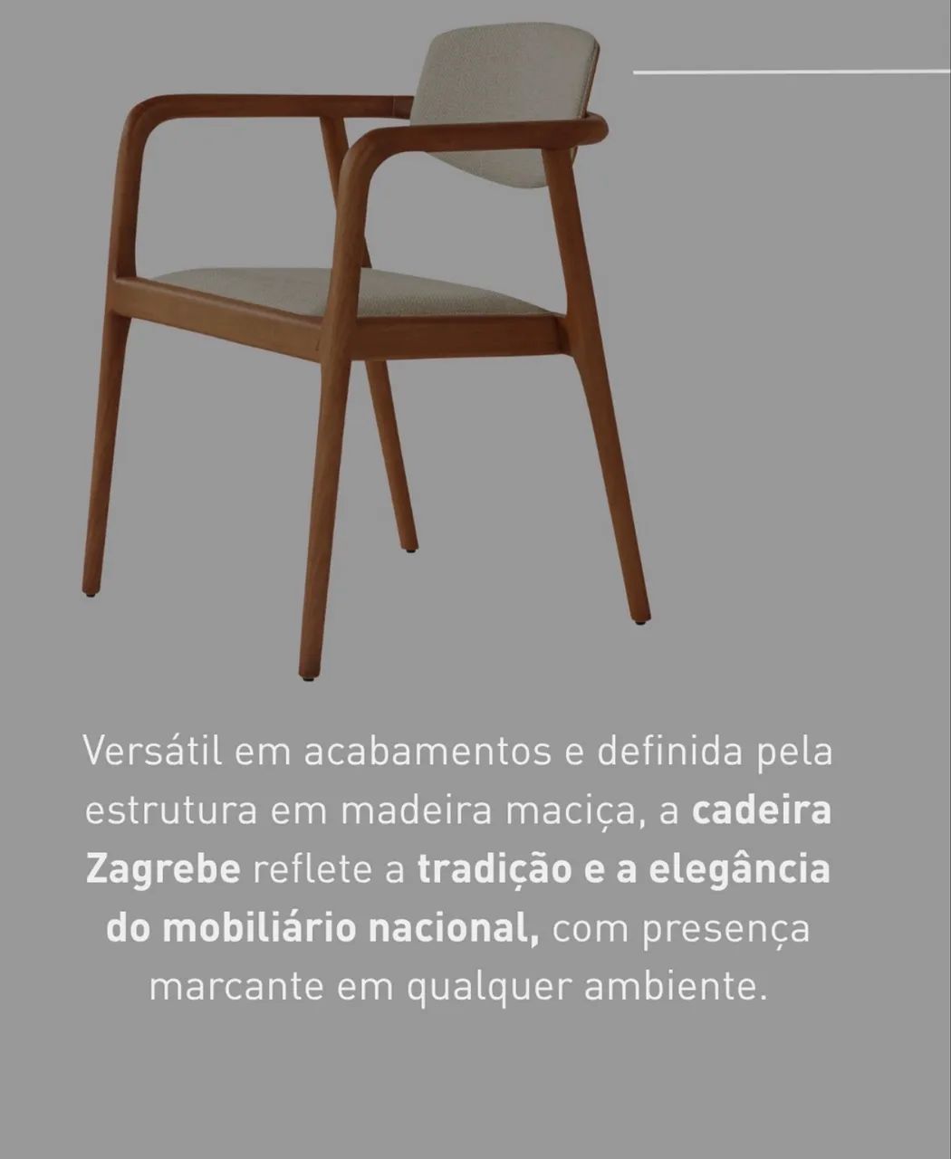 Par cadeira Breton Zagreb - Foto 4