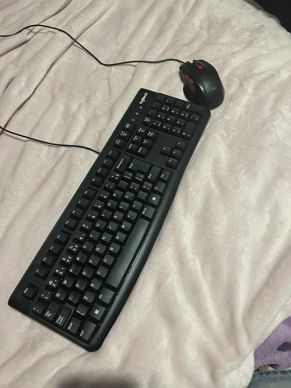 Teclado e mouse