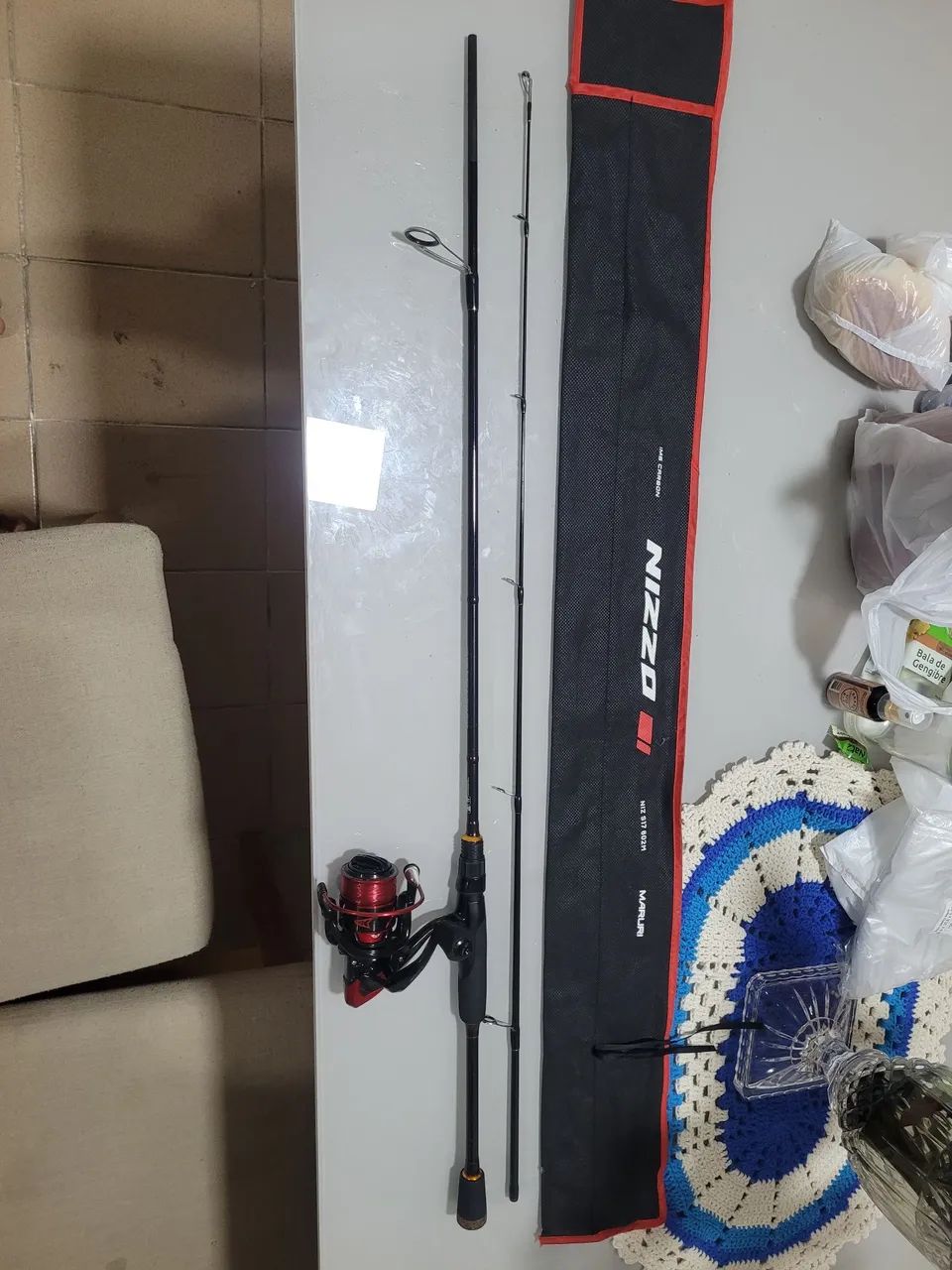 Kit vara de pesca para artificial  - Foto 4