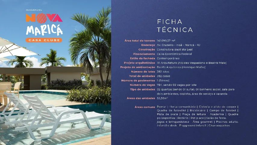 Condomínio Nova Maricá - Casas de 2 quartos com suíte - Lançamnento - Foto 5