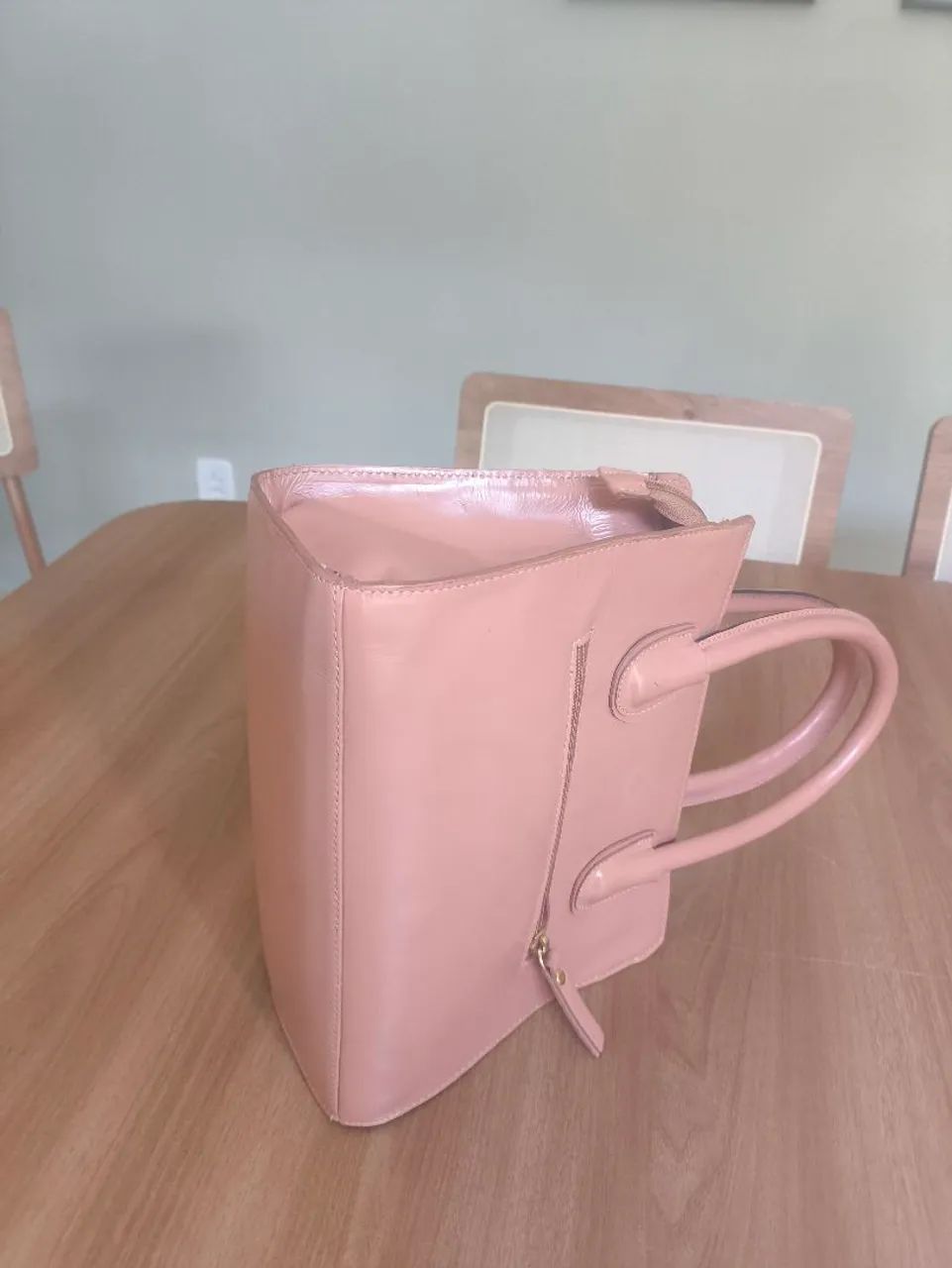 Bolsa 100% couro  - Foto 3