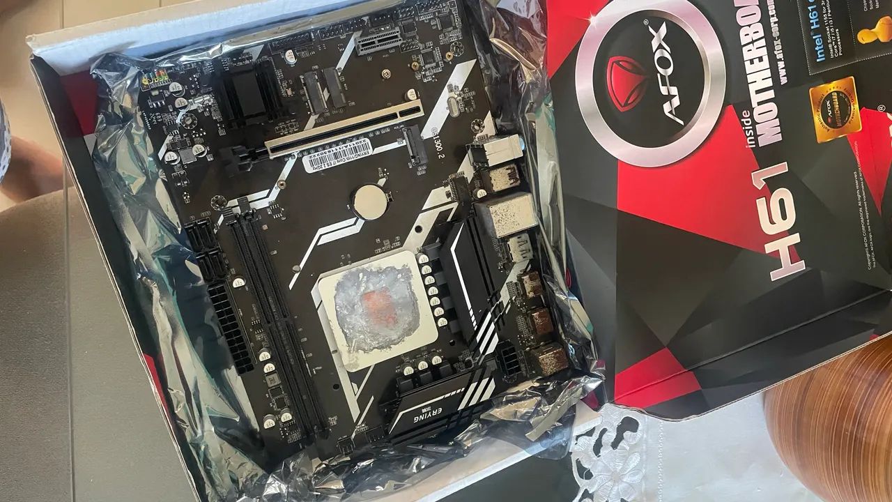 Processador i7 + Placa-Mãe AFOX H61 LGA1155  - Foto 3