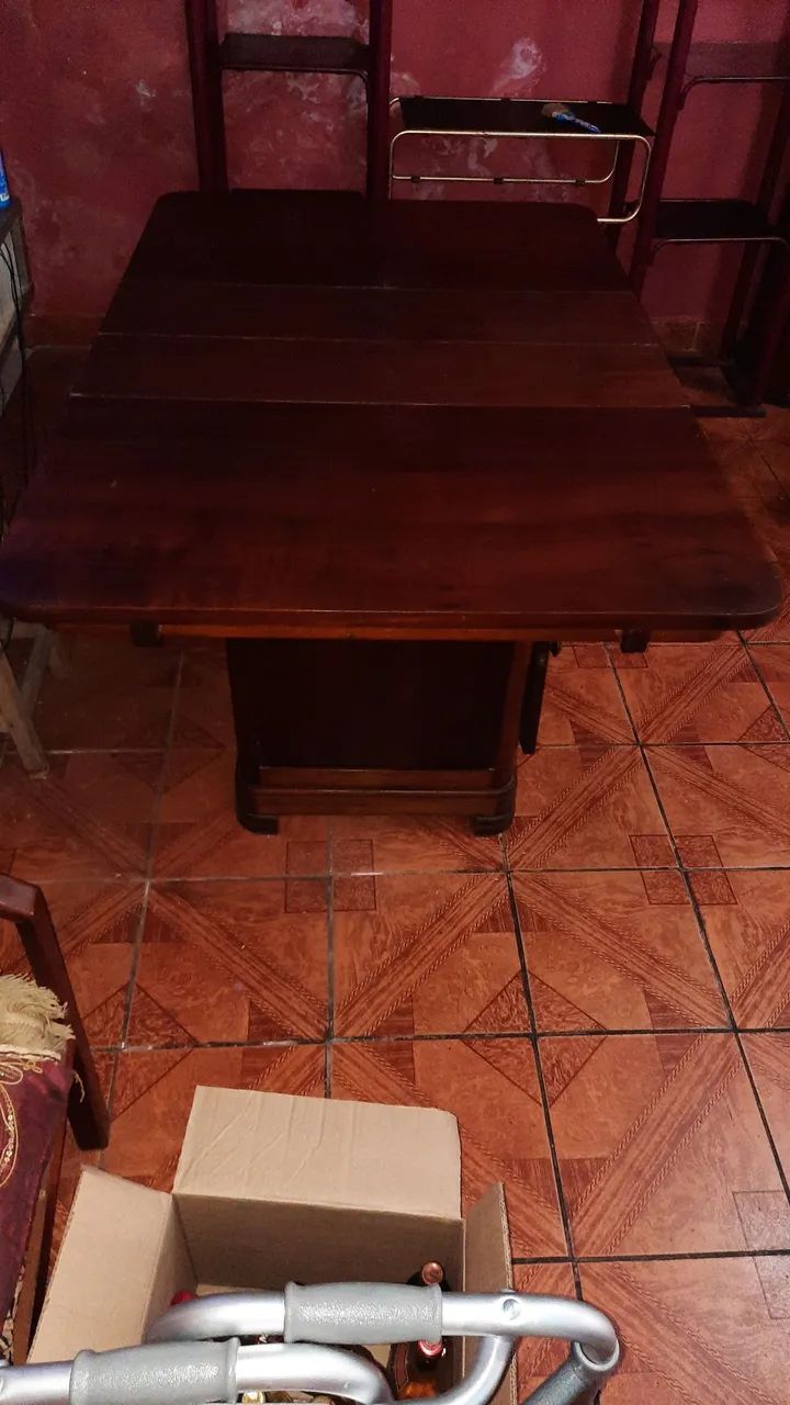 VENDO Mesa de  madeira antiga  - Foto 3