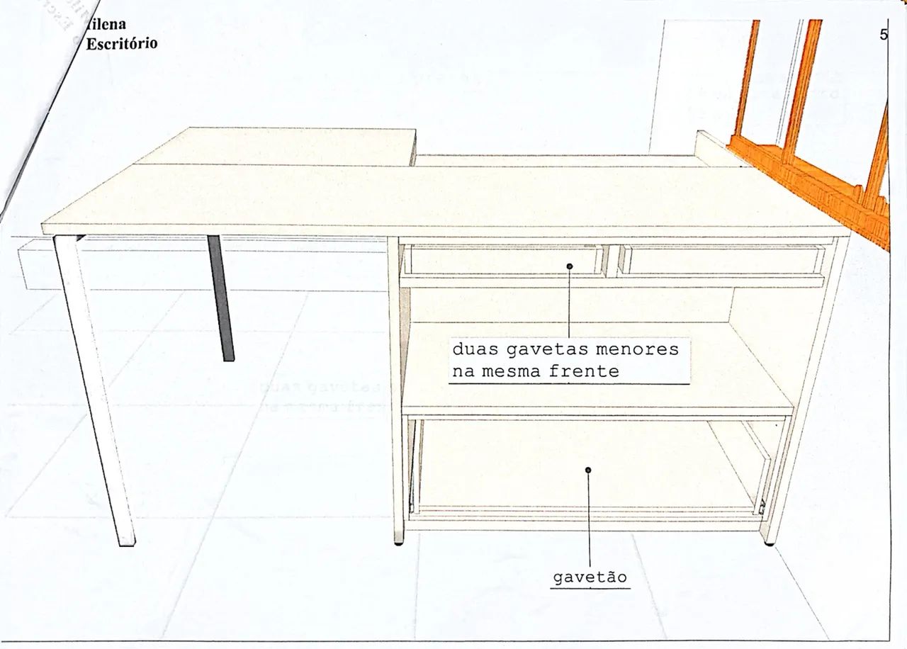 Móvel planejado escritório/ateliê - Foto 5