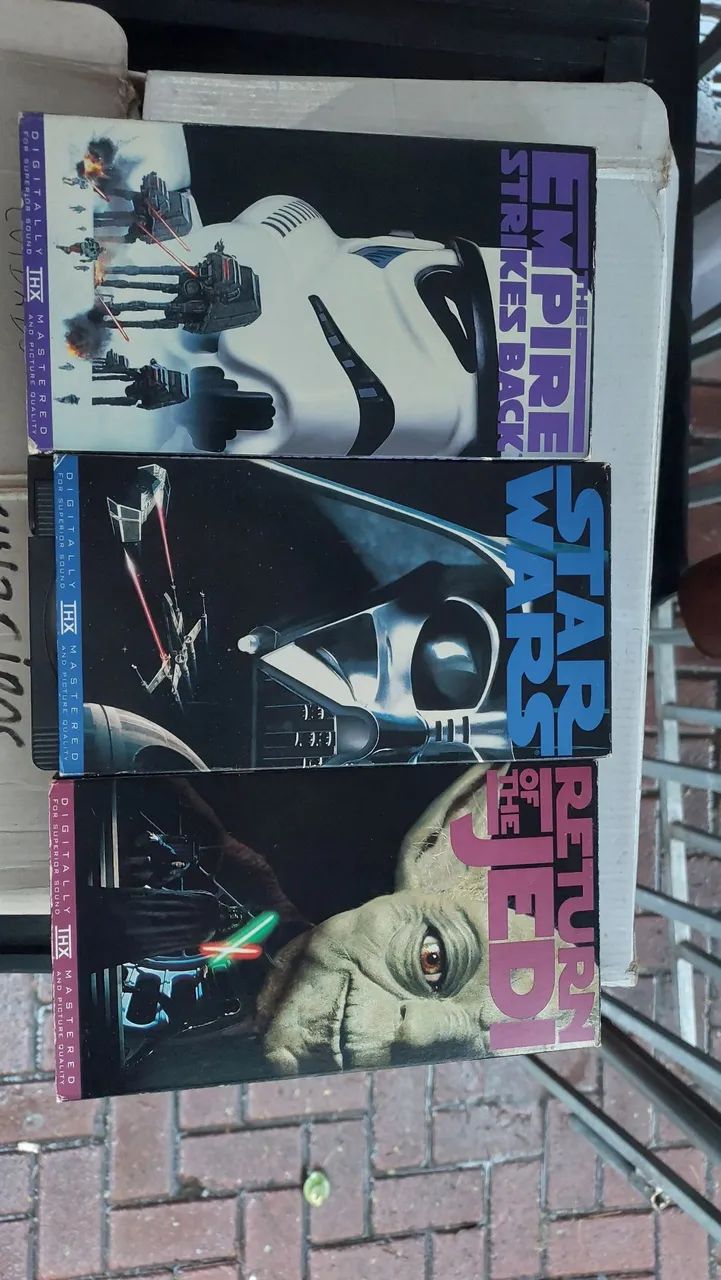 VHS IMPORTADO STAR WARS Triologia Clássica  - Foto 2
