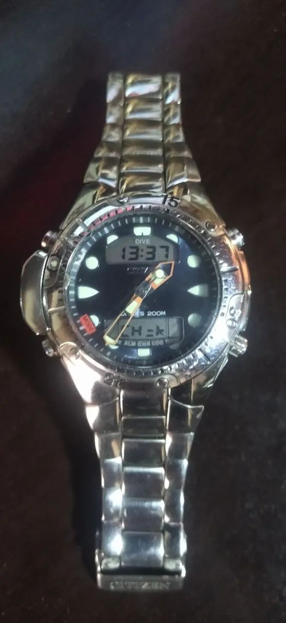 Relógio Aqualand Pro Master com pulseira de aço original 