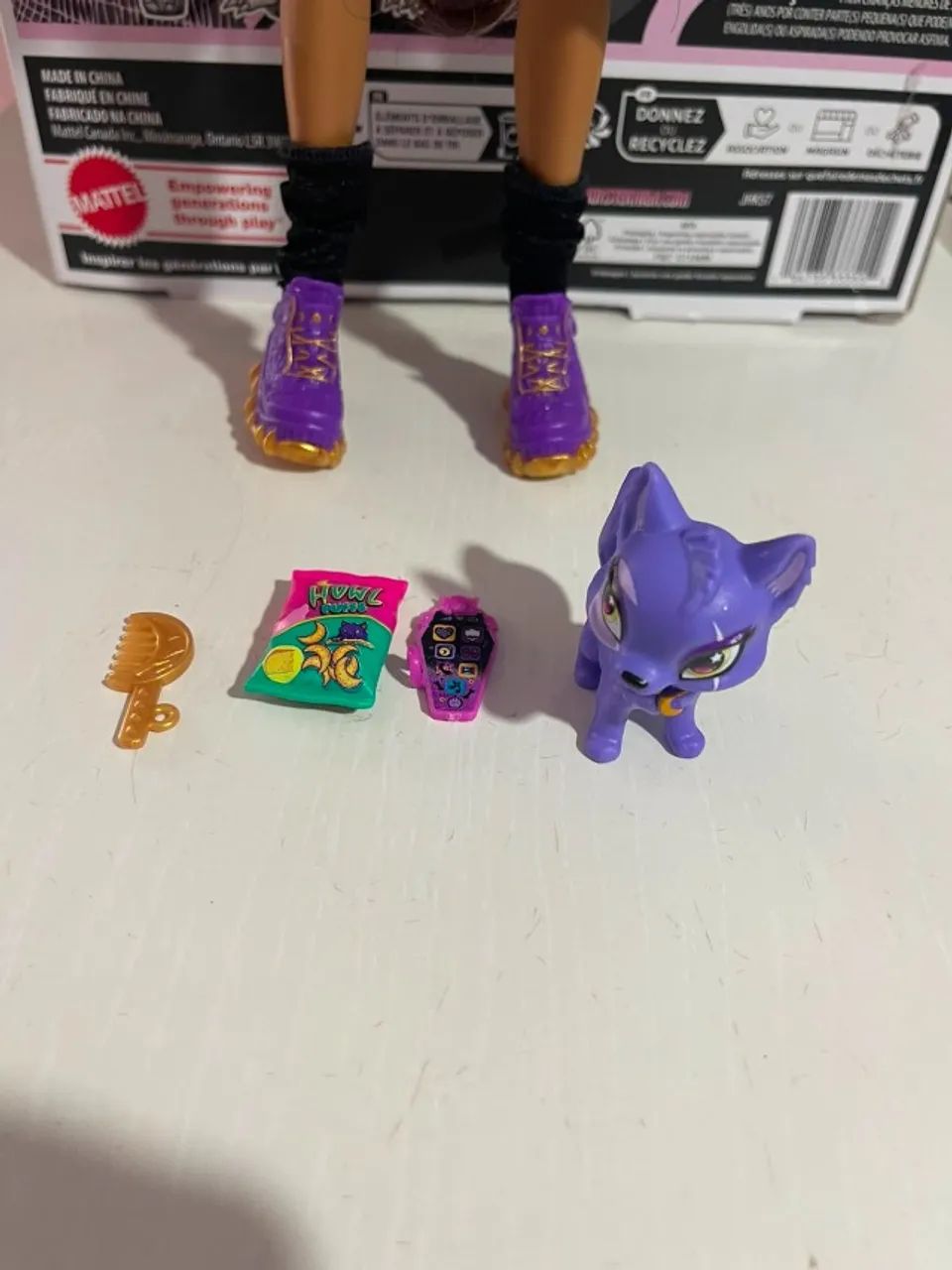 Boneca Monster High Clawdeen Wolf G3 Básica - Foto 3