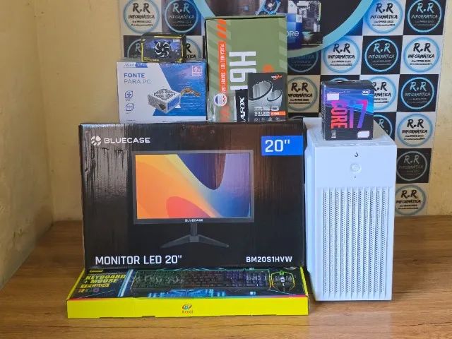 Pc Intel Core i7, SSD e Monitor 20" - Foto 4