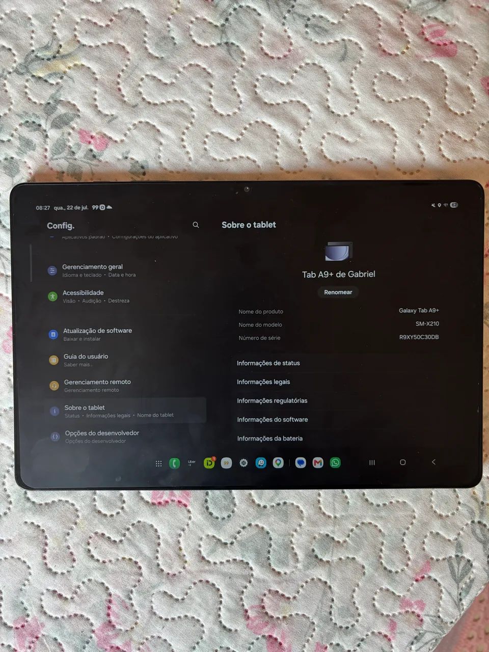 Tablet Galaxy  Tab A9+ - Foto 4