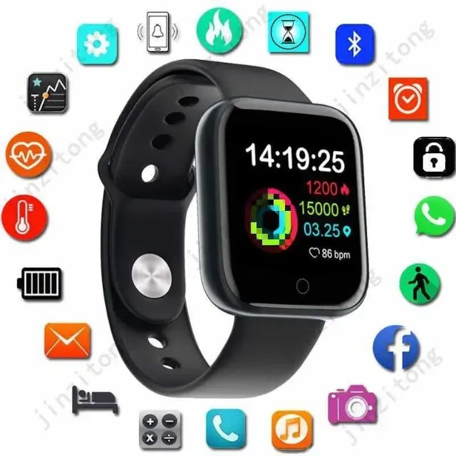 smartwatch D20 relogio inteligente - Foto 3