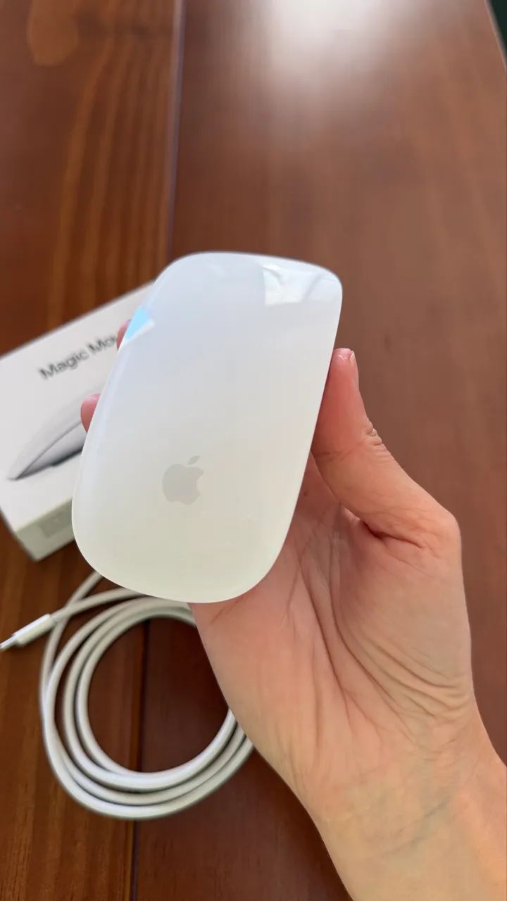 Apple Magic Mouse com Caixa e Cabo Original  - Foto 4