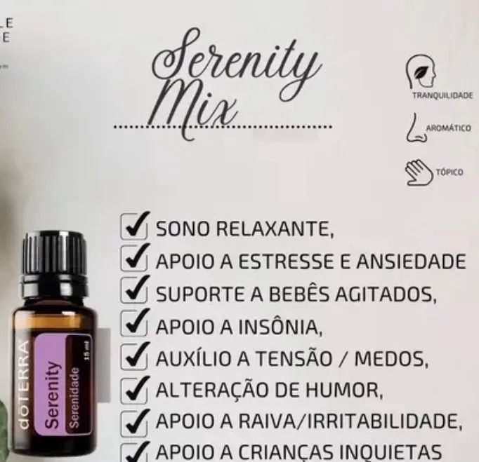 Óleo essencial Serenity - 15ml 