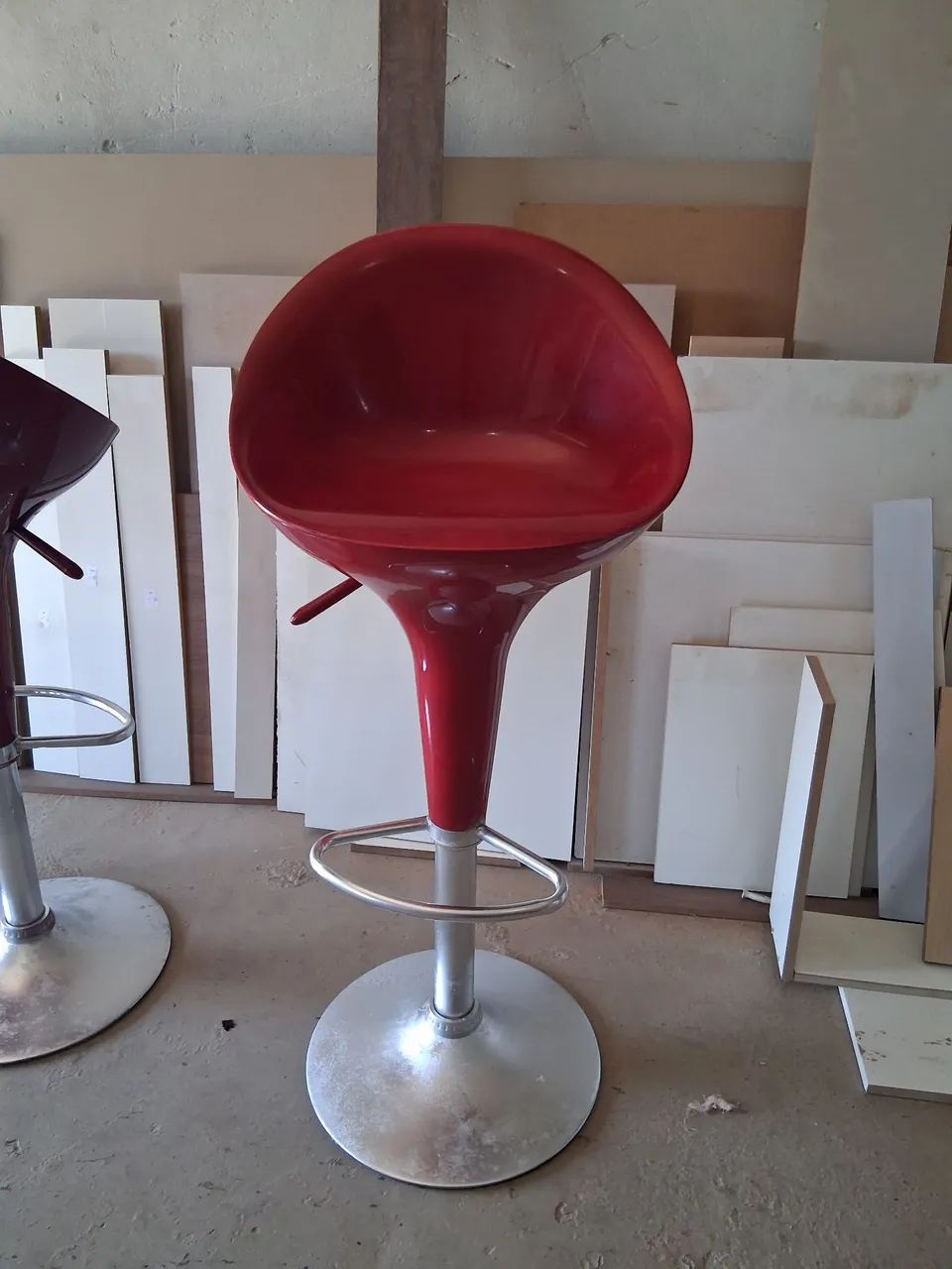 Banqueta vermelha