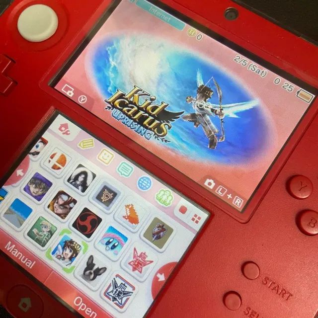 Nintendo 2ds Vermelho Destravado com Acessórios - Foto 4