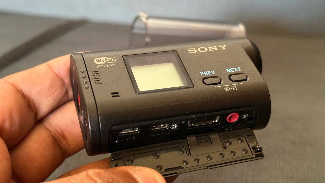 Câmera action cam Sony HDR AS20