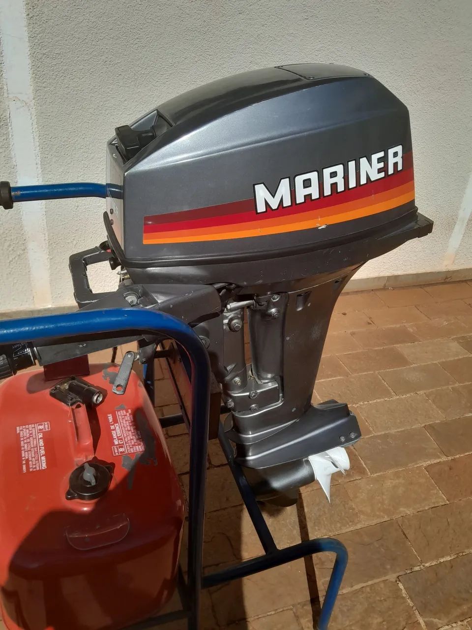Barco + motor + carreta