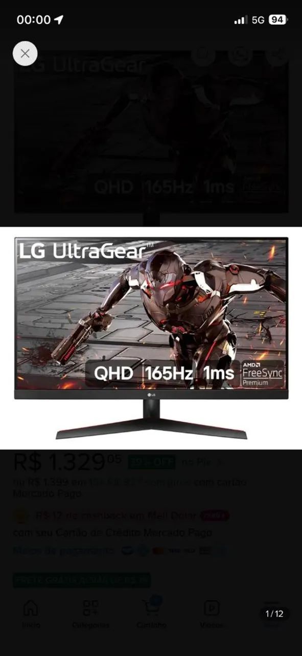 Monitor gane