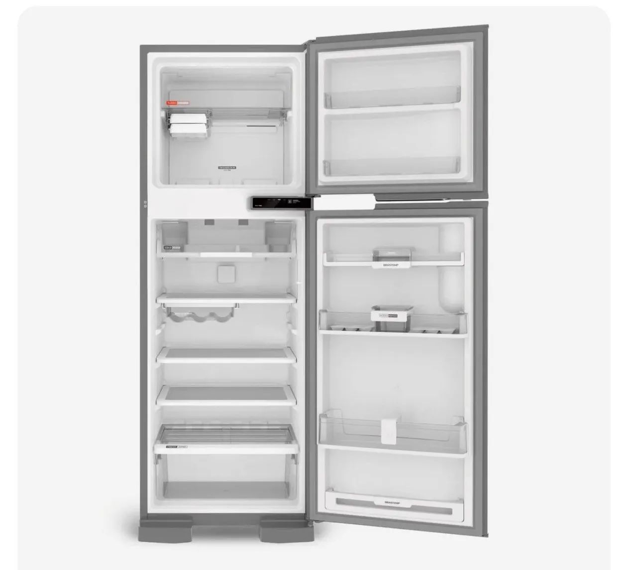 Geladeira Brastemp 375 litros Inox - Foto 4