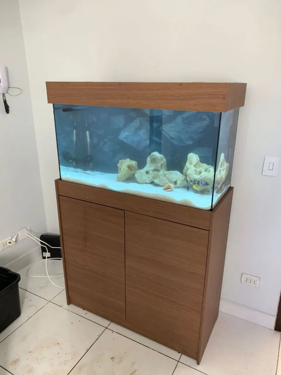 Aquário 200 litros completo com movel - Foto 2