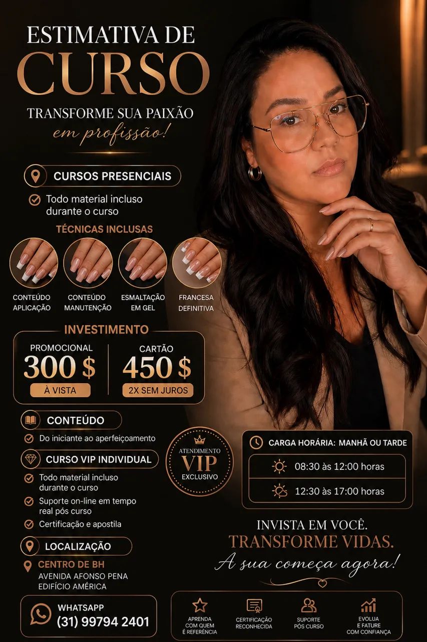 Curso unha de gel 300 $ - Foto 3