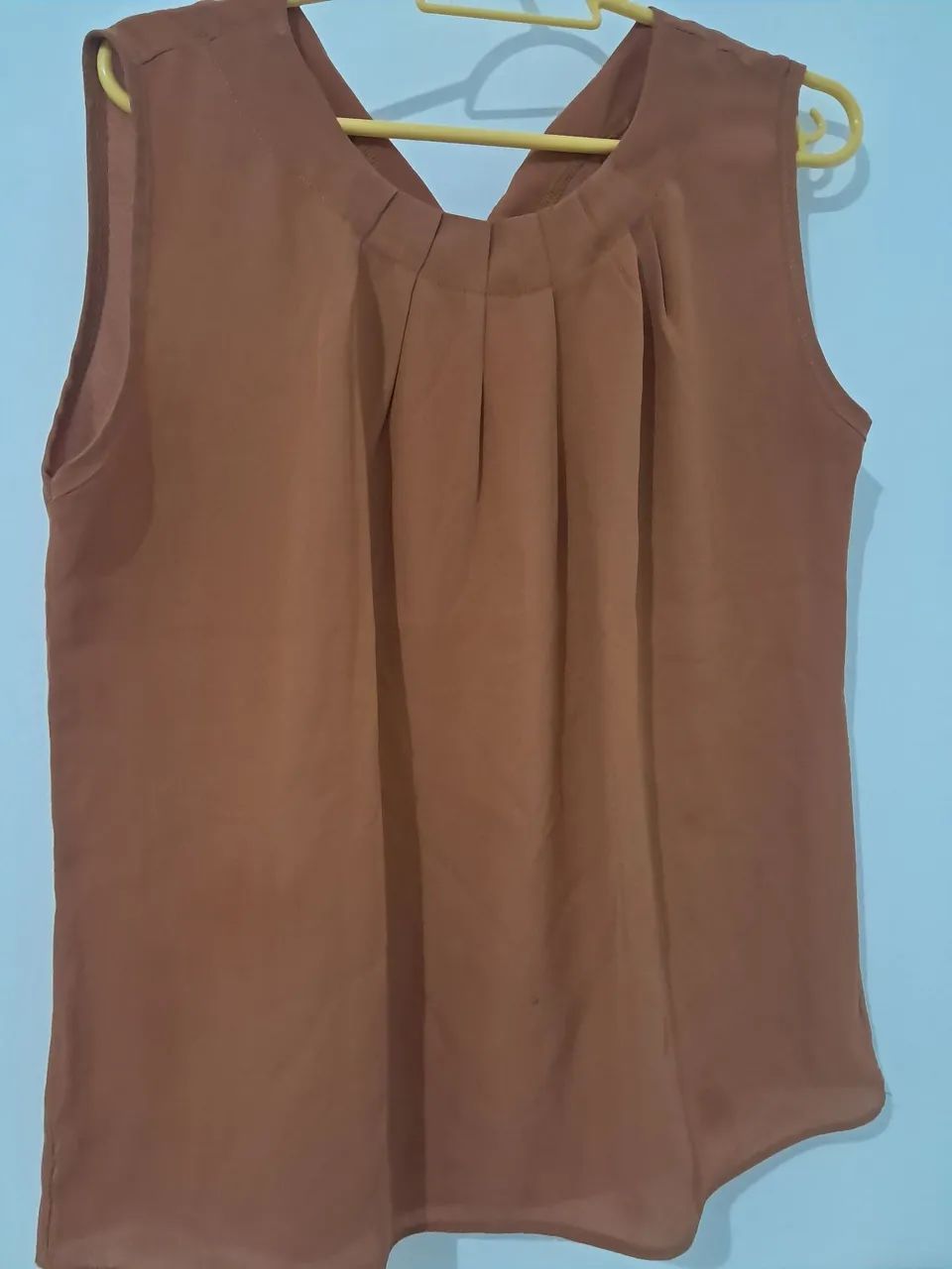 Camiseta cor marrom t.M - Foto 2