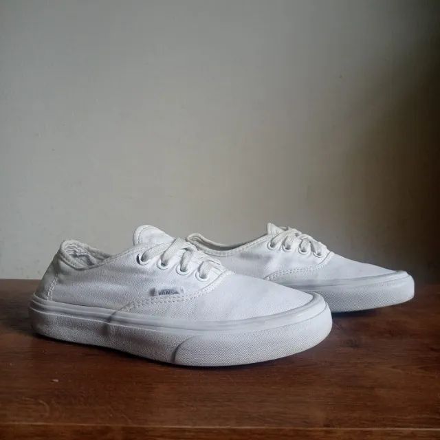 Tênis feminino 34 vans authentic true branco - Foto 2