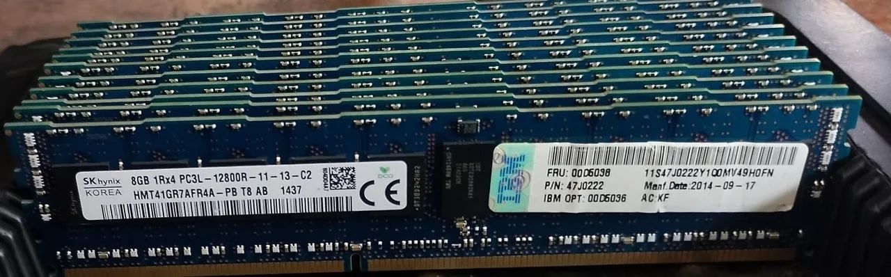 Memoria hynix pc3L-12800r 08gb