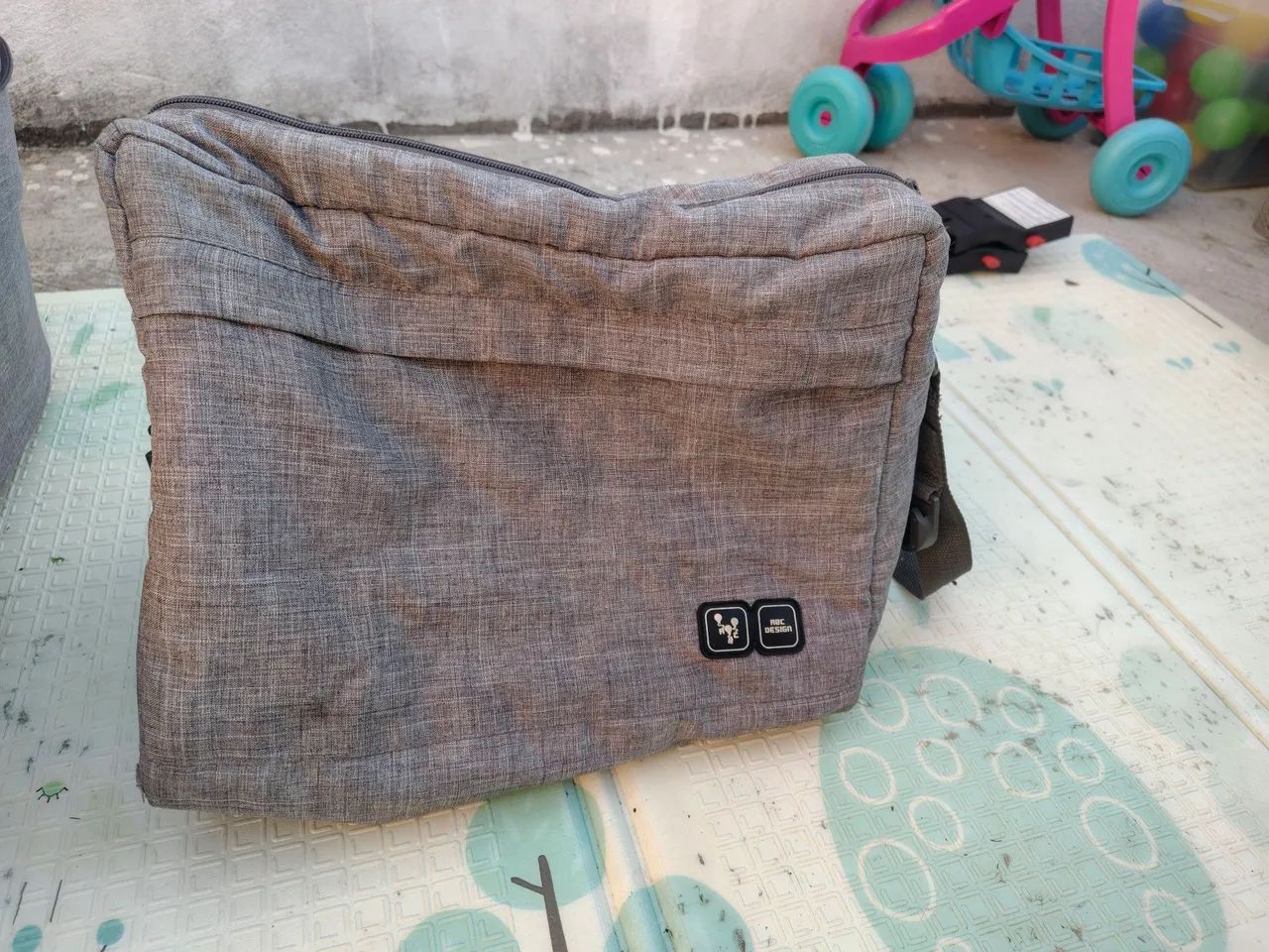 Kit Abc Design Como 4 Excelente Estado com Carrinho, Bebê conforto, Moisés, bolsa  - Foto 3