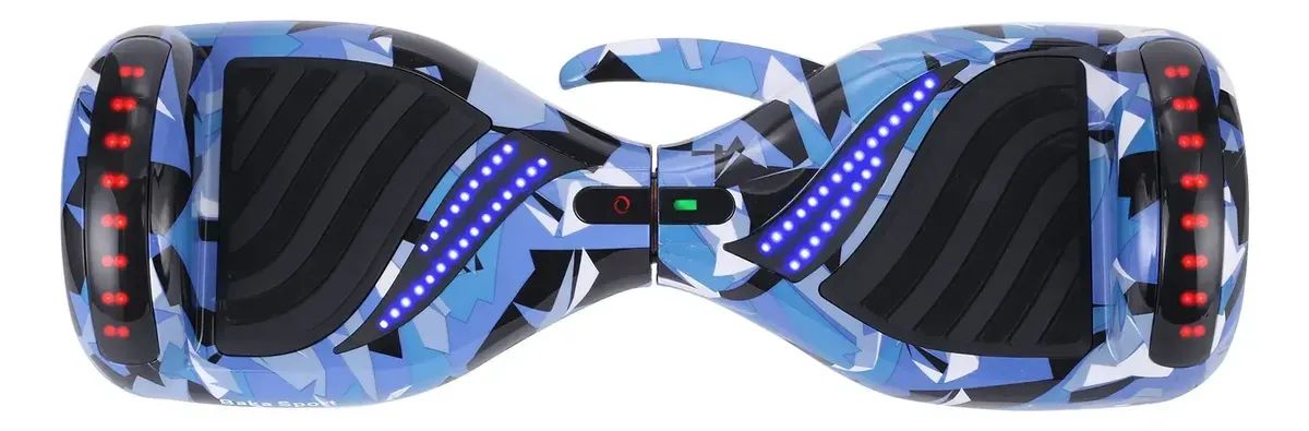 Novo! Hoverboard Skate Elétrico com Bluetooth e Som - Foto 2