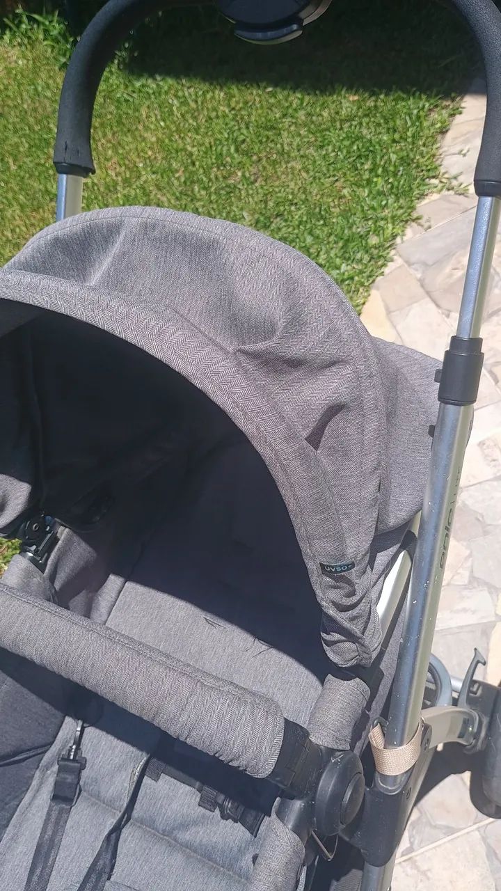 Carrinho de Bebê + Bebê Conforto e Suporte - Travel System da Infanti - Foto 2