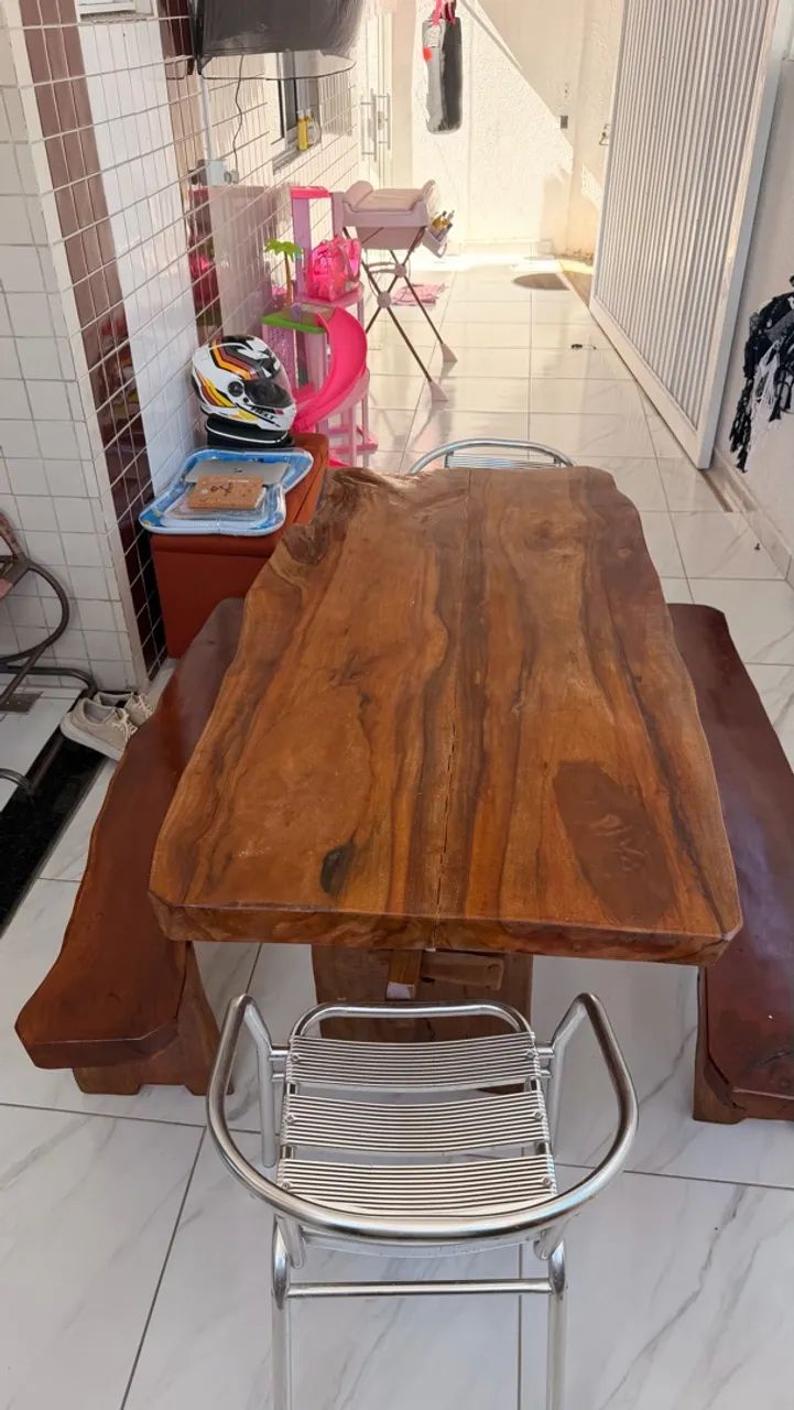 Vendo mesa de madeira  - Foto 2