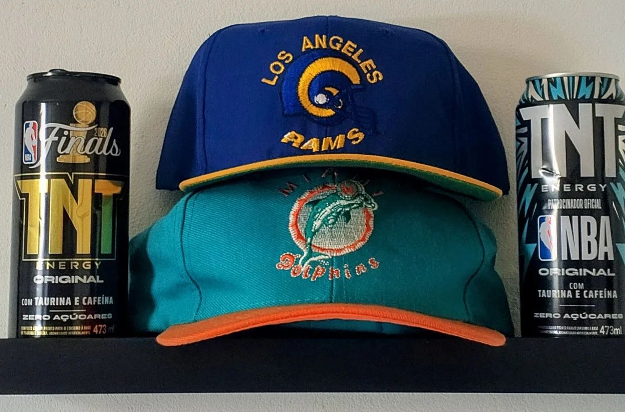Bonés vintage anos 90 NFL 