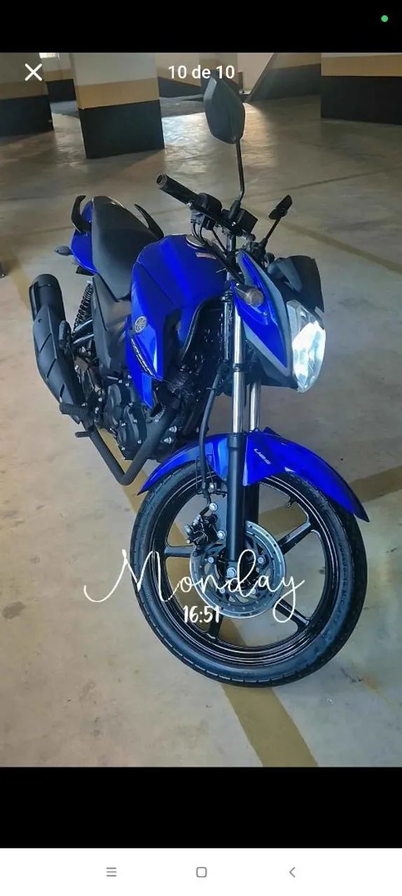 Fazer 150 azul flex - Foto 3
