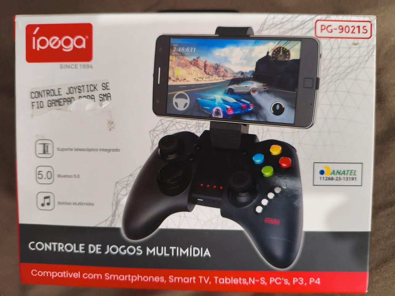 Controle novo Ipega 