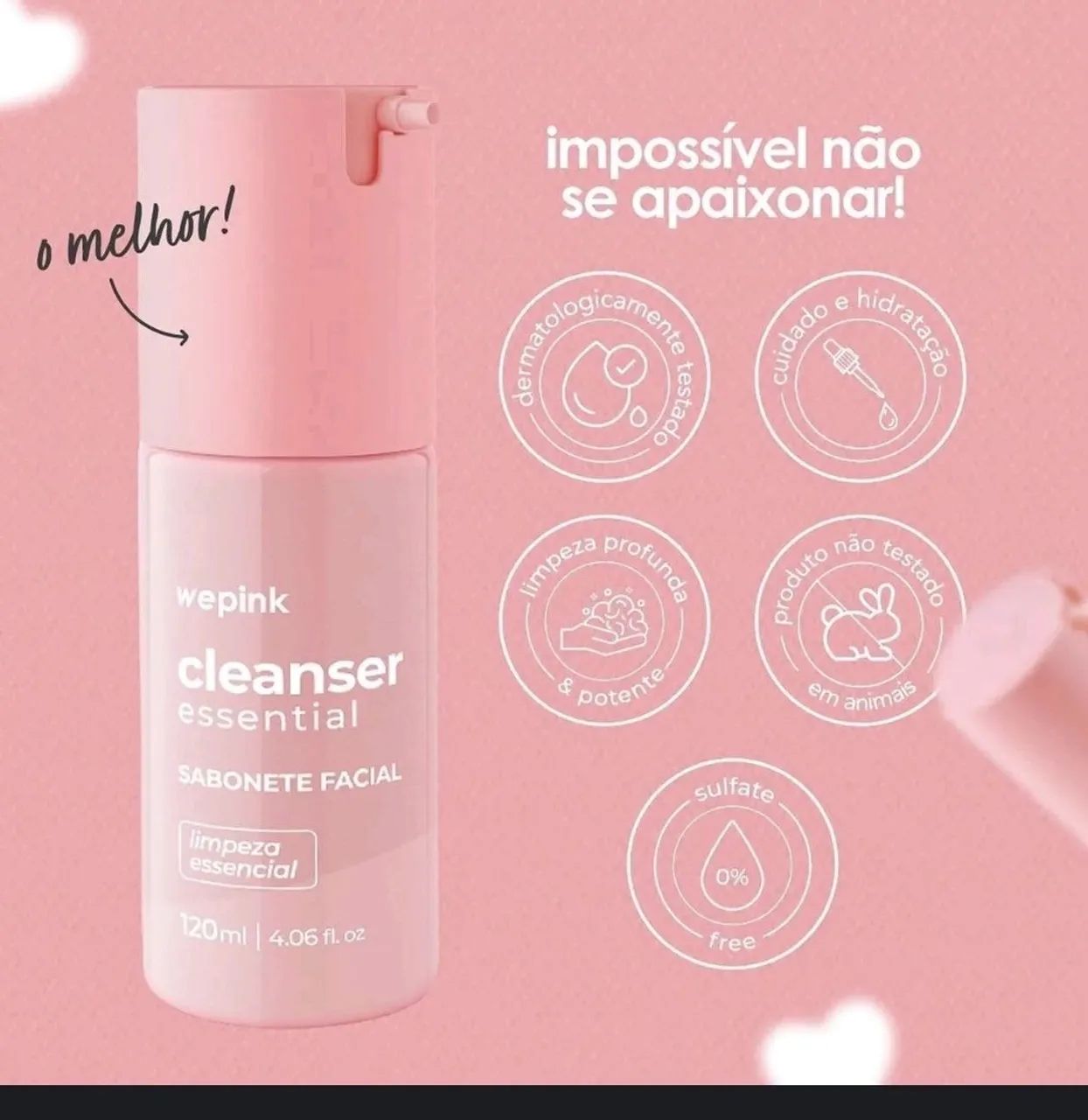 clensear fácil weepink com 120 ml 
