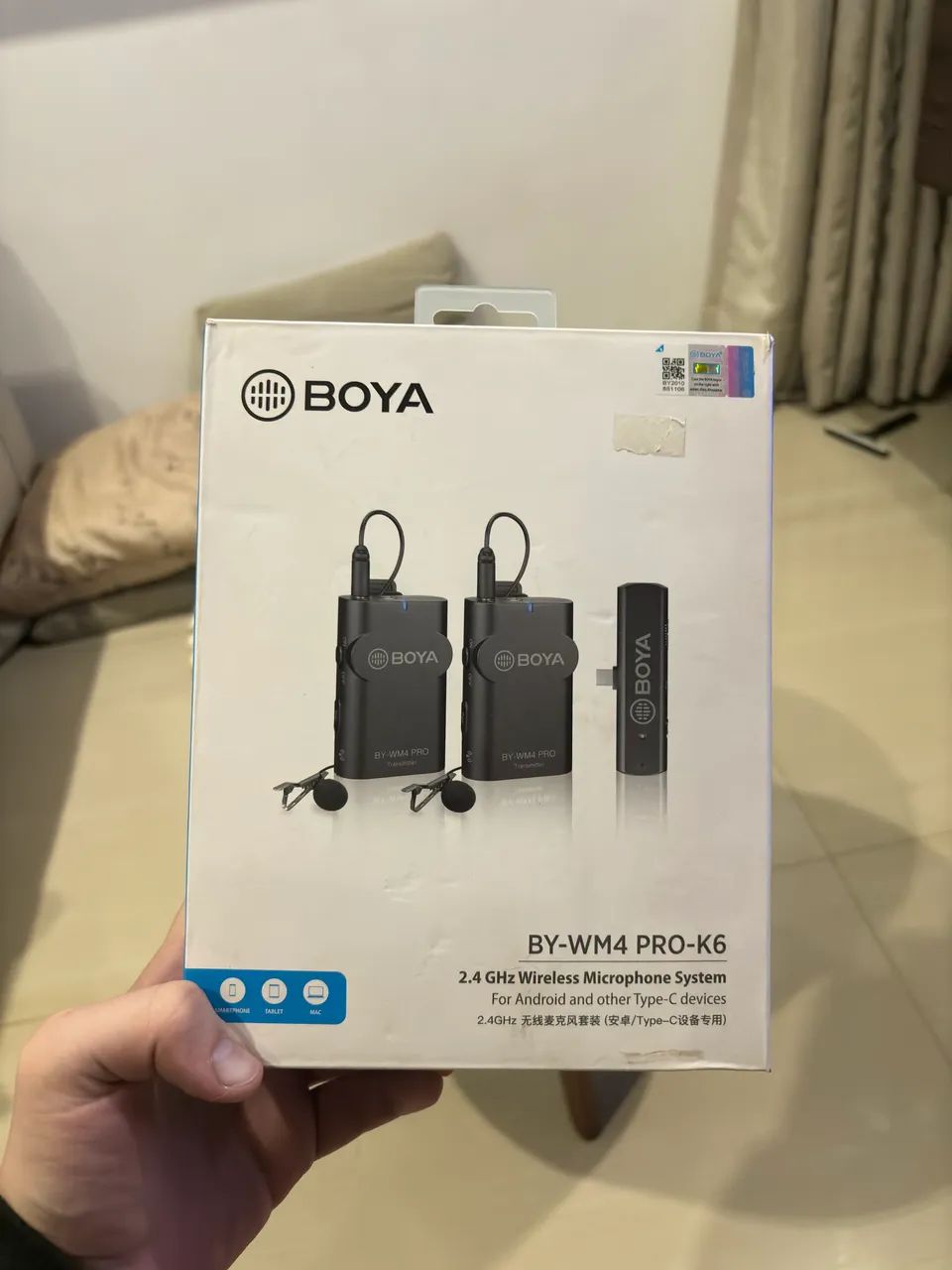 Microfone Boya BY-WM4 PRO-K6 - Foto 5