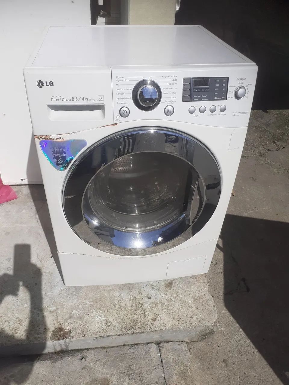 Lava e Seca LG 8.5 e 4 Kg
